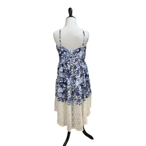 Peter Som For Design Nation Women's M Medium Sun Dress Lace Trim NWT Resort Wear - Picture 6 of 8